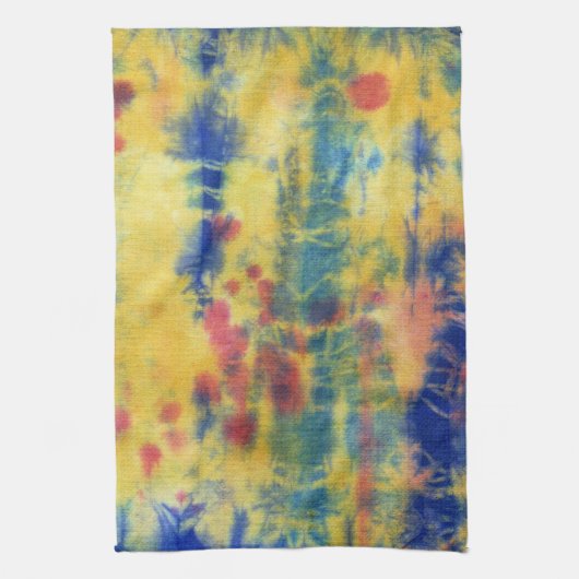 Tye Dye Composition #5 door Michael Moffa Theedoek (Verticaal)