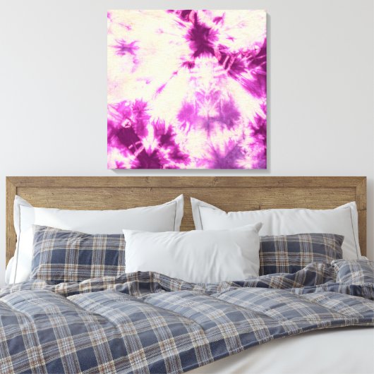 Tye Dye Composition #7 door Michael Moffa Canvas Afdruk (Insitu (Slaapkamer))