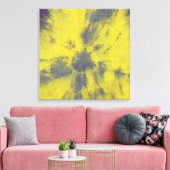 Tye Dye Composition #8 van Michael Moffa Canvas Afdruk (Insitu (Woonkamer))