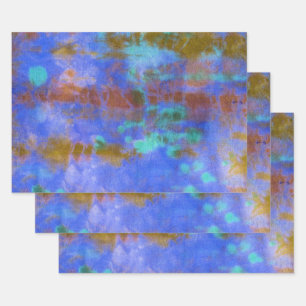 Tye Dye Composition #9 van Michael Moffa Inpakpapier Vel