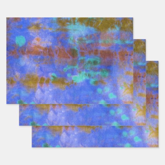 Tye Dye Composition #9 van Michael Moffa Inpakpapier Vel (Set)