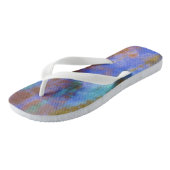 Tye Dye Composition #9 van Michael Moffa Teenslippers (Schuin)