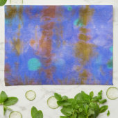 Tye Dye Composition #9 van Michael Moffa Theedoek (Gevouwen)