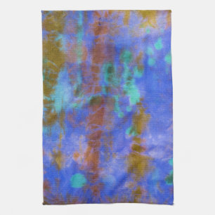 Tye Dye Composition #9 van Michael Moffa Theedoek