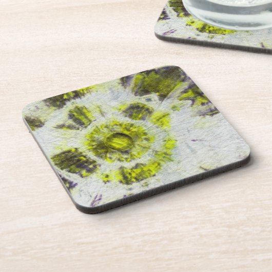 Tye Dye Composition No. 3 van Michael Moffa Bier Onderzetter (Linkerzijde)