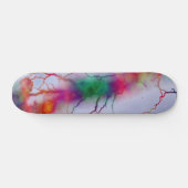 Tye Dye Lightning Skateboard (Horz)