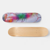 Tye Dye Lightning Skateboard (Horz)