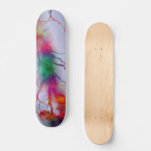 Tye Dye Lightning Skateboard (Recto)