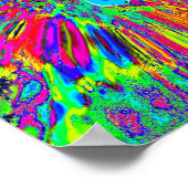 Tye Dye Neon Poster (Hoek)