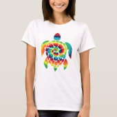 Tye-Dye Schildpad  T-shirt (Voorkant)