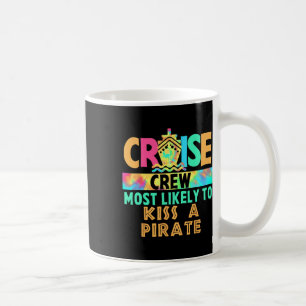 Tye-Dye Vakantie Cruise Bemanning Het Meest Waarsc Koffiemok