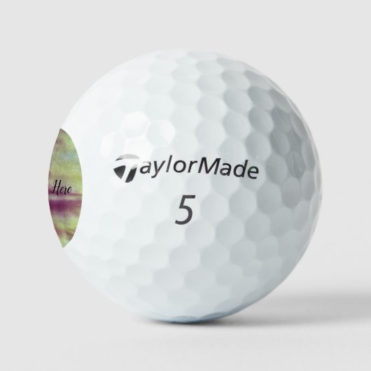 Tye-kleurstof #6 golfballen (Logo)