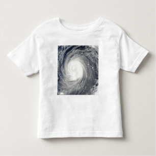 Tyfoon Choi-wan ten zuiden van Japan, Stille Oceaa Kinder Shirts