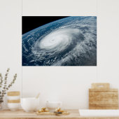 Tyfoon Hinnamnor. Poster (Keuken)