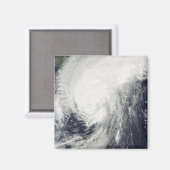 Tyfoon Melor nadert Japan Magneet (Voorkant / Achterkant)