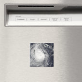 Tyfoon Mirinae richting west Magneet (Insitu (Vaatwasser))