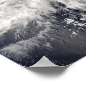 Tyfoon Nakri uit Japan Poster (Hoek)