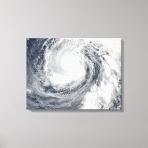 Tyfoon Phanfone 2 Canvas Afdruk