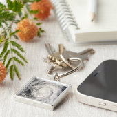 Tyfoon Rammasun op het Filipijnse Zee Sleutelhanger (Zijkant)