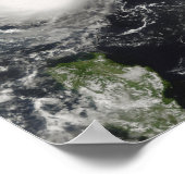 Tyfoon Saomai en Tropisch Storm Bopha Poster (Hoek)