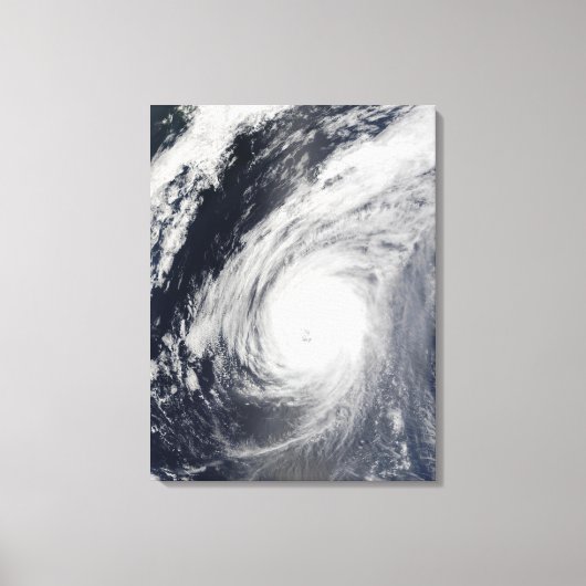 Tyfoon Sudal ten zuiden van Japan 3 Canvas Afdruk (Voorkant)