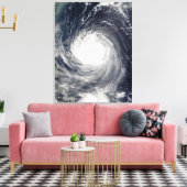 Tyfoon Talim Canvas Afdruk (Insitu (Woonkamer))