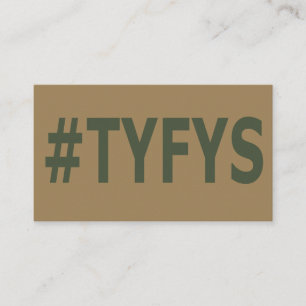 #TYFYS Visitekaartjes