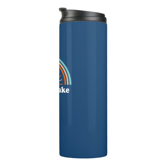 Tygart Lake West Virginia Rainbow Thermosbeker (Geroteerd rechts)