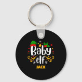 Tygraphy Baby Elf Fun Family Matching Baby Sleutelhanger (Voorkant)