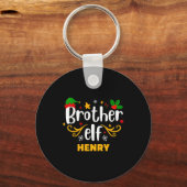 Tygraphy Brother Elf Fun Family Matching  Sleutelhanger (Voorkant)