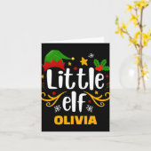 Tygraphy Little Elf Fun Family Matching Kaart (Gele Bloem)