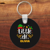Tygraphy Little Elf Fun Family Matching  Sleutelhanger (Voorkant)