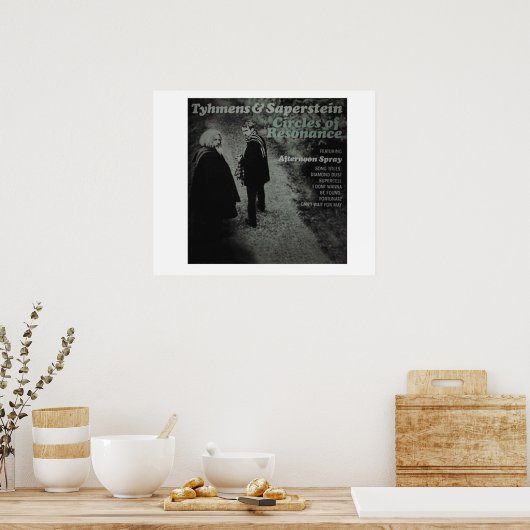 Tyhmens Saperstein Circles of Resonance Album C Poster (Keuken)