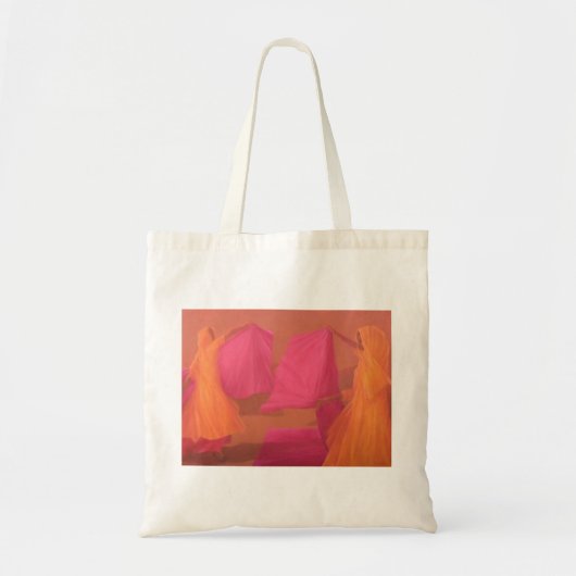 Tying Saris Tote Bag (Voorkant)