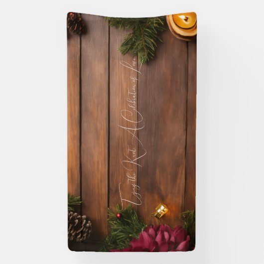 #TyingtheKnot: Een viering van LoveBanner Spandoek (Verticaal)