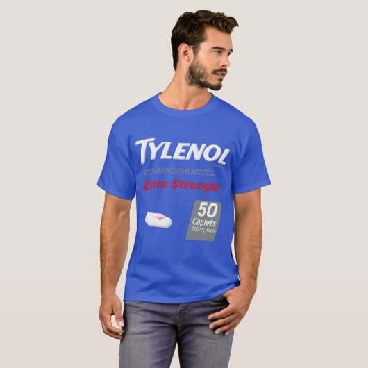 Tylenol Does Not Cause Autism FDT T-shirt (Voorkant volledig)