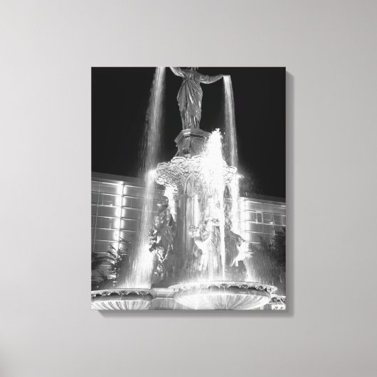 Tyler Davidson Fountain Canvas Afdruk (Voorkant)