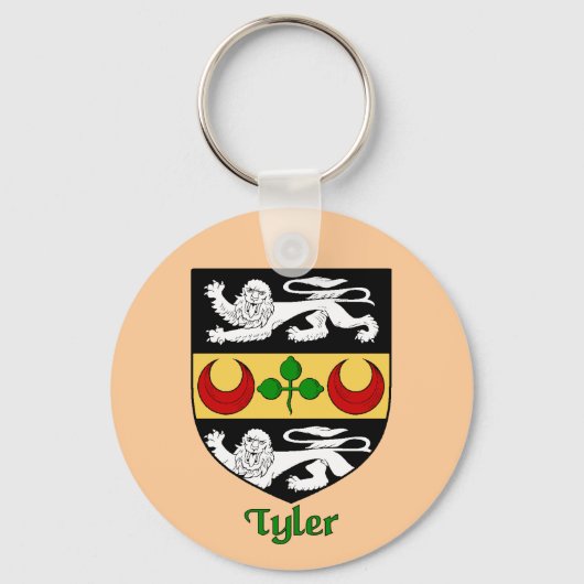 Tyler Family Shield Sleutelhanger (Voorkant)