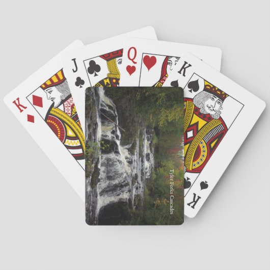 Tyler Forks Cascades jeu de cartes (dos)