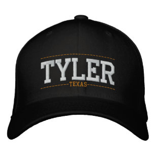 Tyler le Texas Etats-Unis a brodé des casquettes