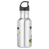 Tyler naam met vossenflesje waterfles (Voorkant)