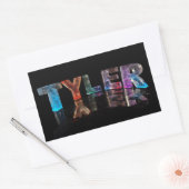 Tyler naam sticker (Envelop)