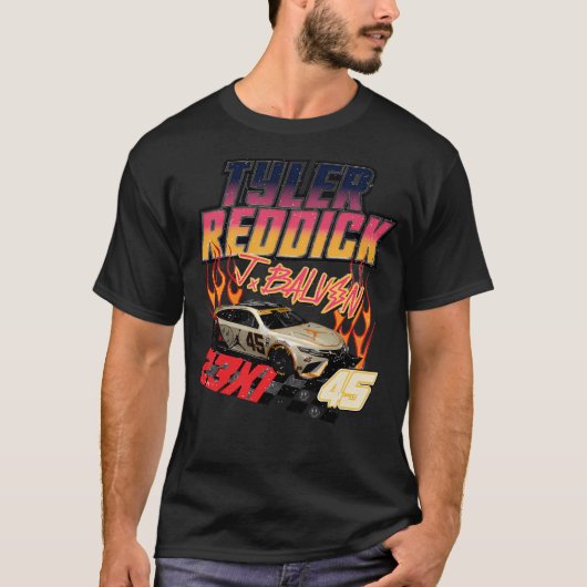 Tyler Reddick J Balvin 23Xi T-shirt (Voorkant)