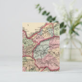 Tyler, Ritchie, Pleasants, Wood, Wirt counties Briefkaart (Staand voorkant)