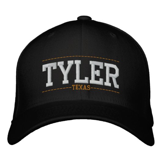 Tyler Texas USA Casquettes brodés (Devant)