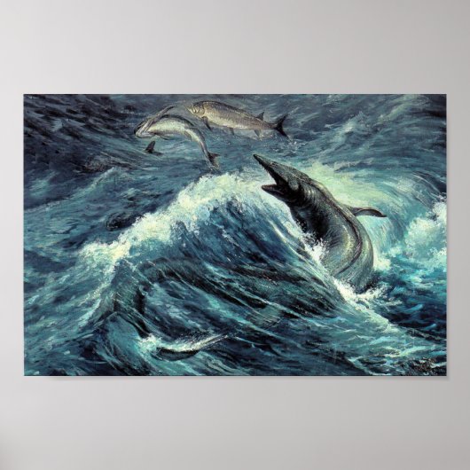 Tylosaurus Poster (Voorkant)