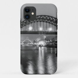 Tyne Bridge in Night iPhone 11 Hoesje