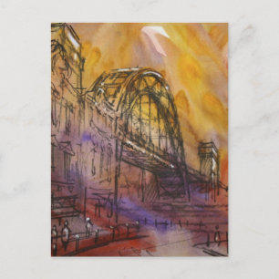 Tyne Bridge Newcastle Postcard Briefkaart