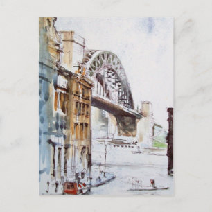 Tyne Bridge van Dean Street Post Card Briefkaart