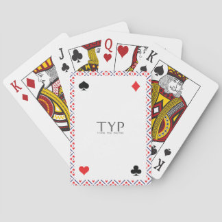 TYP Canasta-afspeelkaarten Rood Pokerkaarten